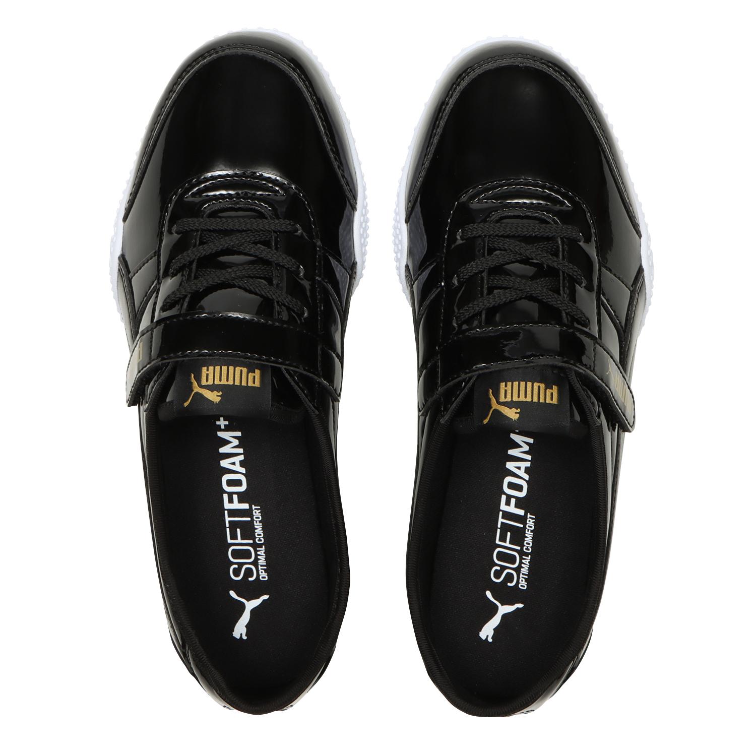 ⭐未使用⭐PUMA ウサギ スニーカー　厚底　ブラック ⭐未使用⭐PUMA ウサギ スニーカー 厚底 ブラック - メルカリ