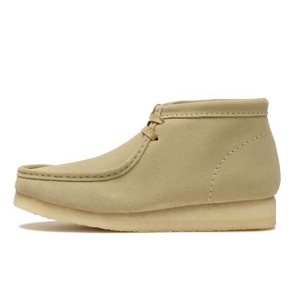 CLARKS ワラビーブーツ ベージュ 24cm