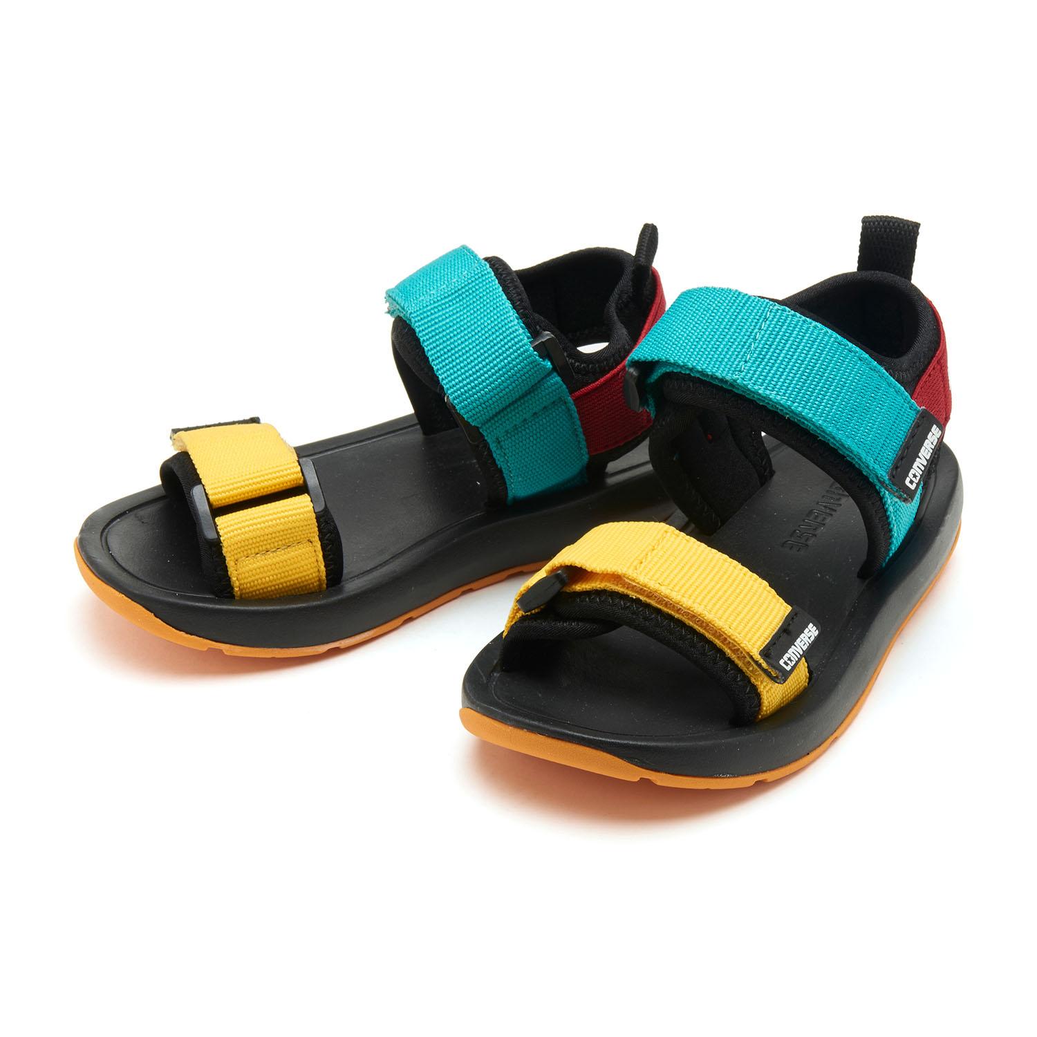 キッズ 【CONVERSE】 コンバース 16-22KID'S LOGOSTRAP SANDAL