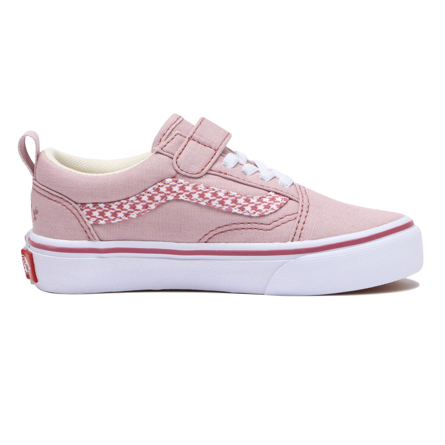 VANS スリッポンブラック/ピンク スニーカー【sample版】 - メルカリ