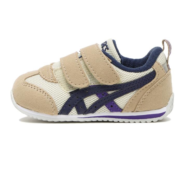 yz xr[ yASICSz AVbNX 13-155 IDAHO BABY 4 AC_z xr[ 4 1144A235 200 BEIGE/NAVY 14.5cm