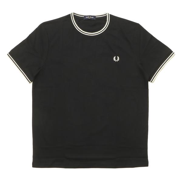 FRED PERRY ツイン ティップド Tシャツ ブルー XS