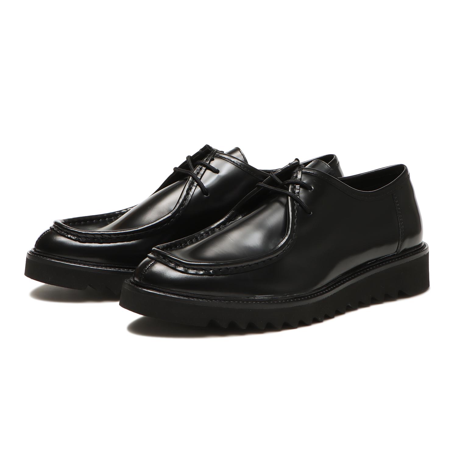 新品 ステファノロッシ 本革 スカーロ タッセル ローファー 黒 26.5㎝ STEFANO ROSSI】 ステファノロッシ KYLON LOAFER カイロン