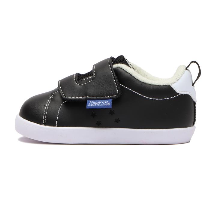 ベビー 【HAWKINS】 ホーキンス V-COURT2(12-15) ブイ-コート2 HK75210 BLACK 14.5cm