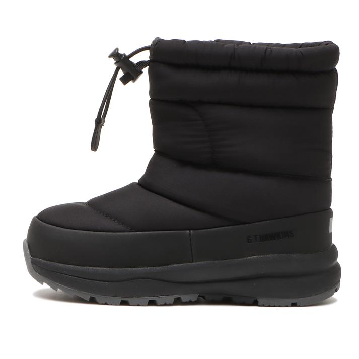 �L�b�Y �yHAWKINS�z �z�[�L���X SNOW BOOTS(16-23) �L�b�Y �u�[�c HK52400 BLACK 16cm