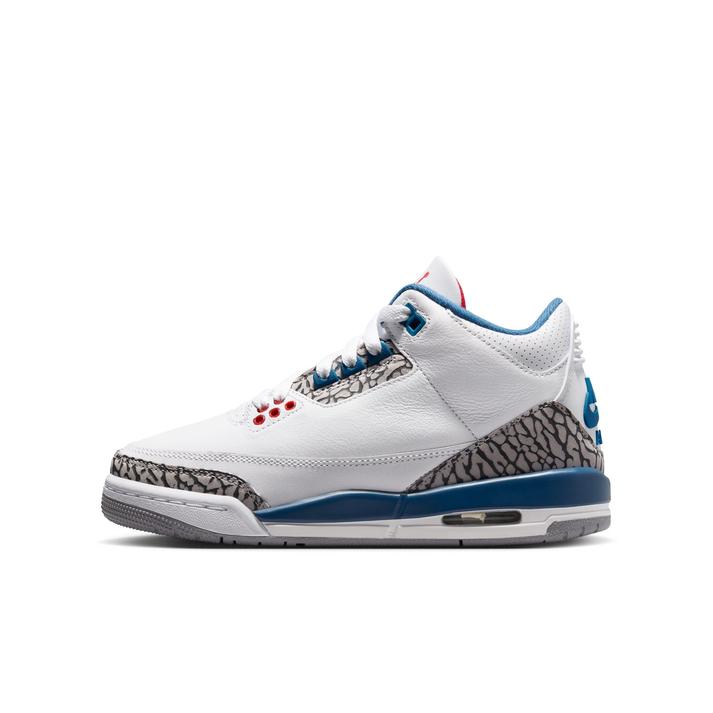 JORDAN BRAND �W���[�_�� 3 ���g�� GS 104WHITE/FIRE R