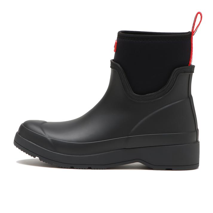 HUNTER WOMEN PLAY NEOPRENE BOOT SHORT BLK