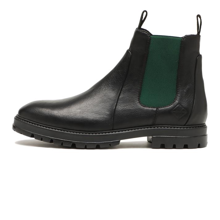 ySTEFANO ROSSIz Xet@mbV TOBAGO SIDE GORE goSTChSA SR03964 BLACK 39(24.5cm)