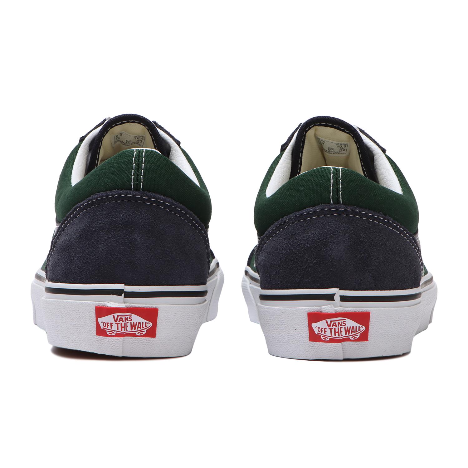 VANS】 ヴァンズ OLD SKOOL オールドスクール VN0A5JMI1T8 NAVY/GREEN 
