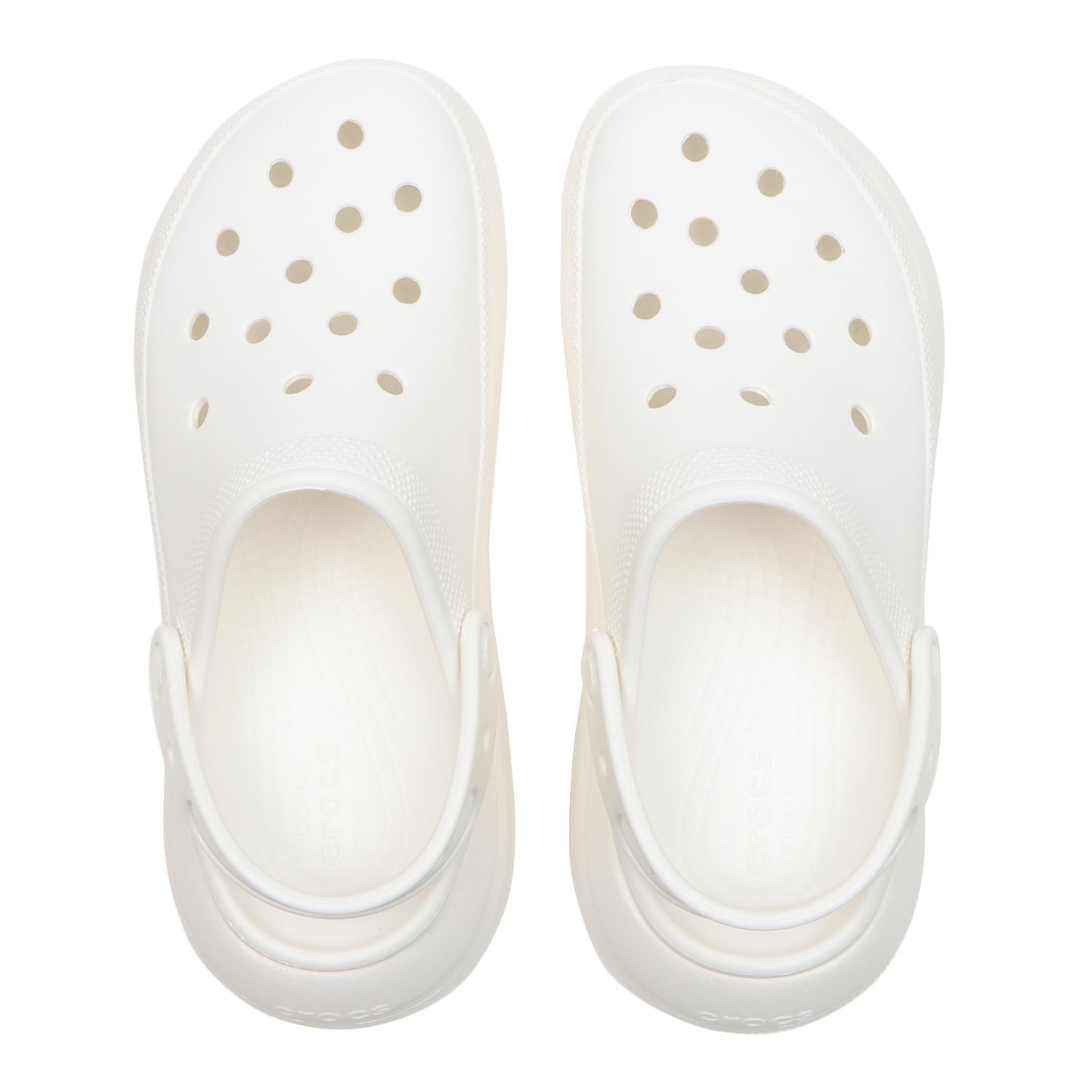 crocs】 クロックス CRUSH CLOG クラッシュ クロッグ 207521-100 WHITE
