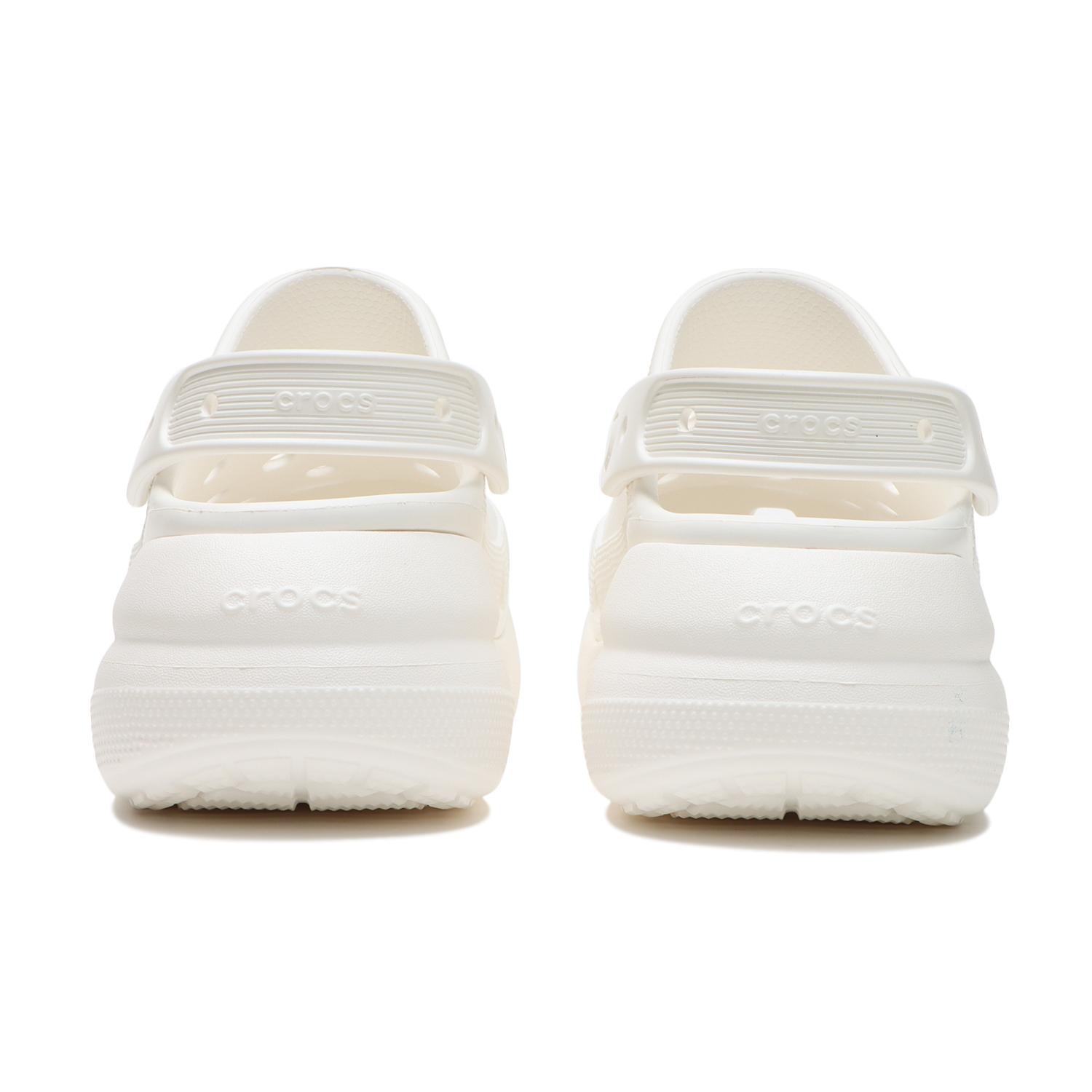 crocs】 クロックス CRUSH CLOG クラッシュ クロッグ 207521-100 WHITE