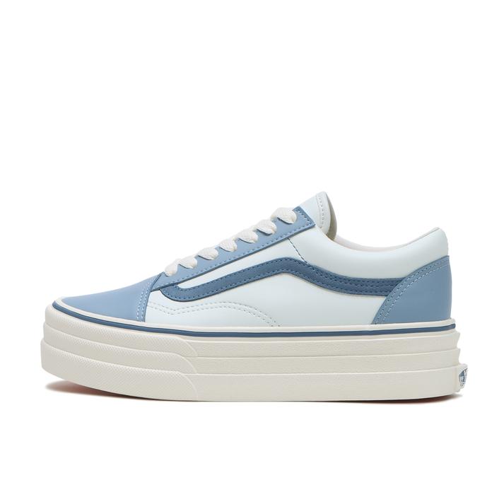 yz yVANSz @Y OLD SKOOL 3SOLE I[hXN[ 3\[ V36CF 3SOLE BLUE/WHITE 5H(23.5cm)