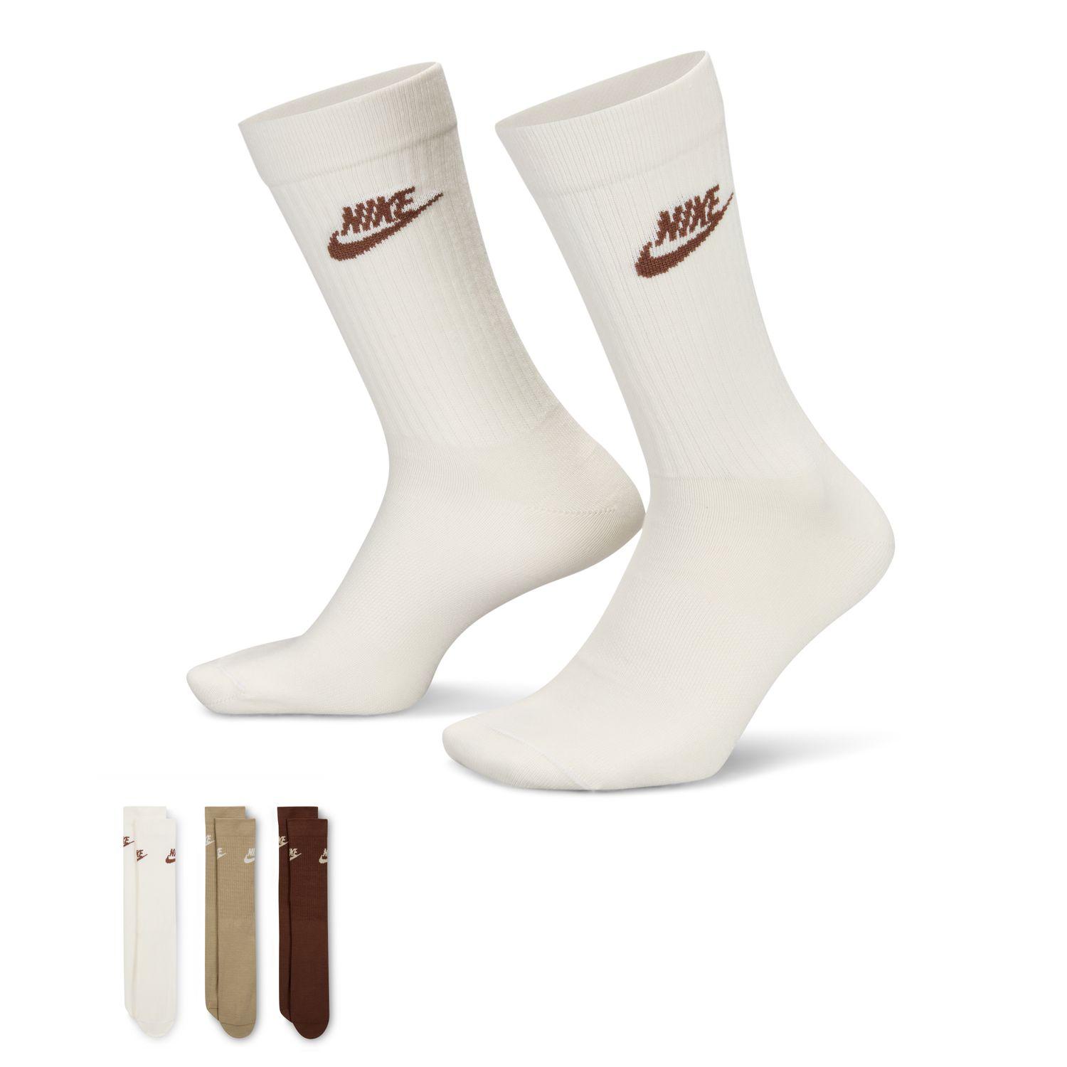 NIKE】 ナイキ U 3P ESS CREW SOCKS ソックス DX5025 904SAI/BEG