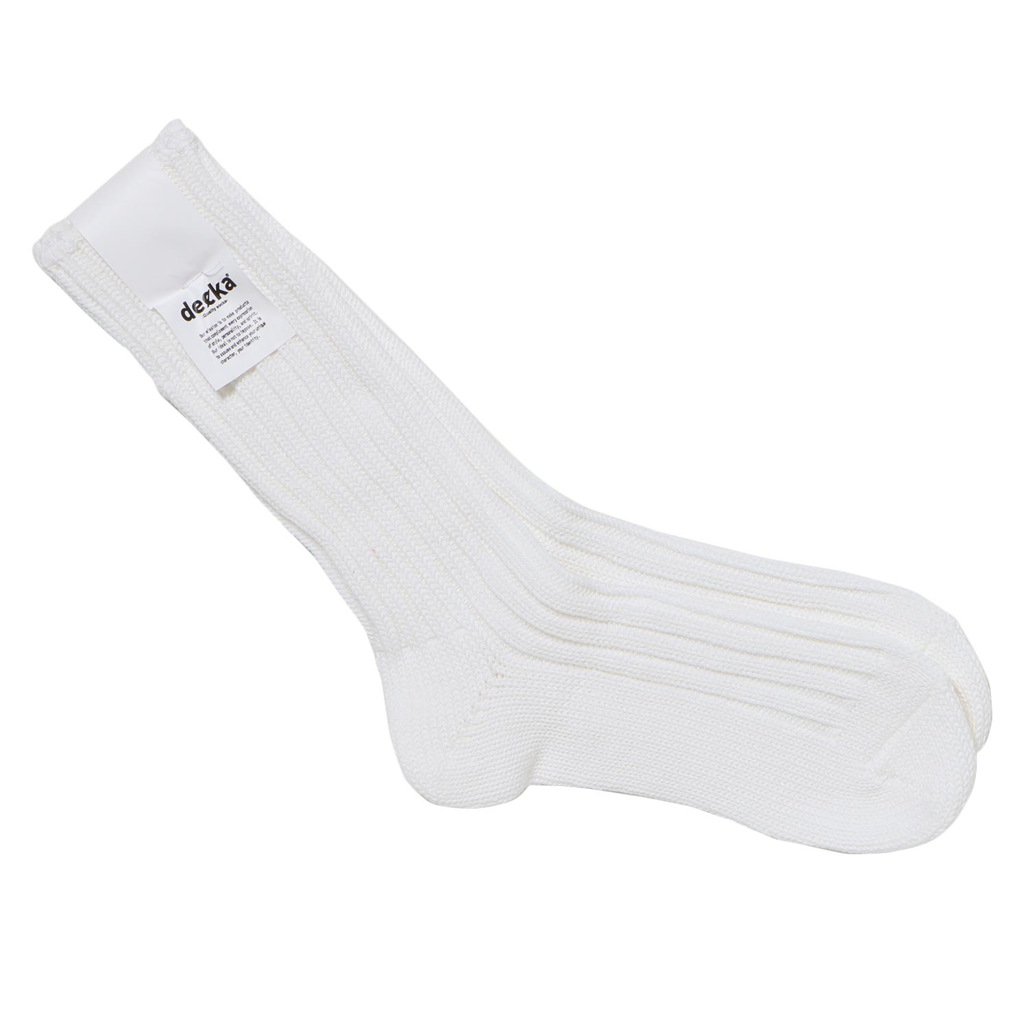  decka CASED HEAVYWEIGHT PLAIN SOCKS画像3