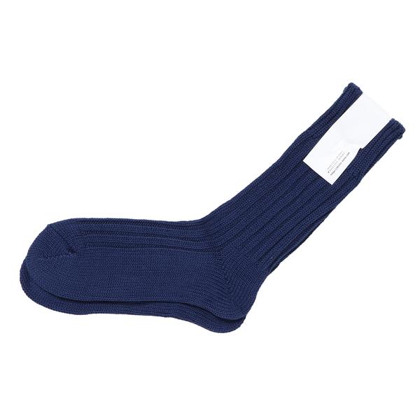 decka ケースド ヘビーウェイト プレーン ソックス ブルー 1