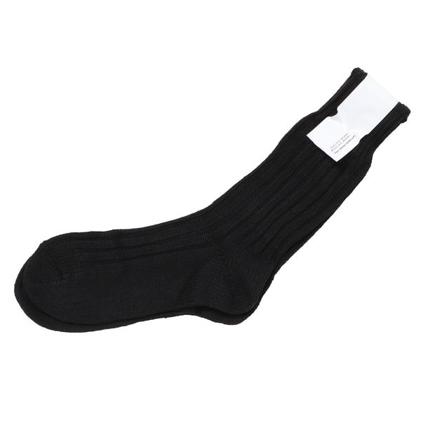 decka ケースド ヘビーウェイト プレーン ソックス ブラック 1