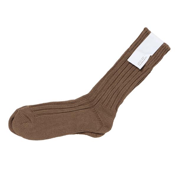 decka ケースド ヘビーウェイト プレーン ソックス ベージュ 1