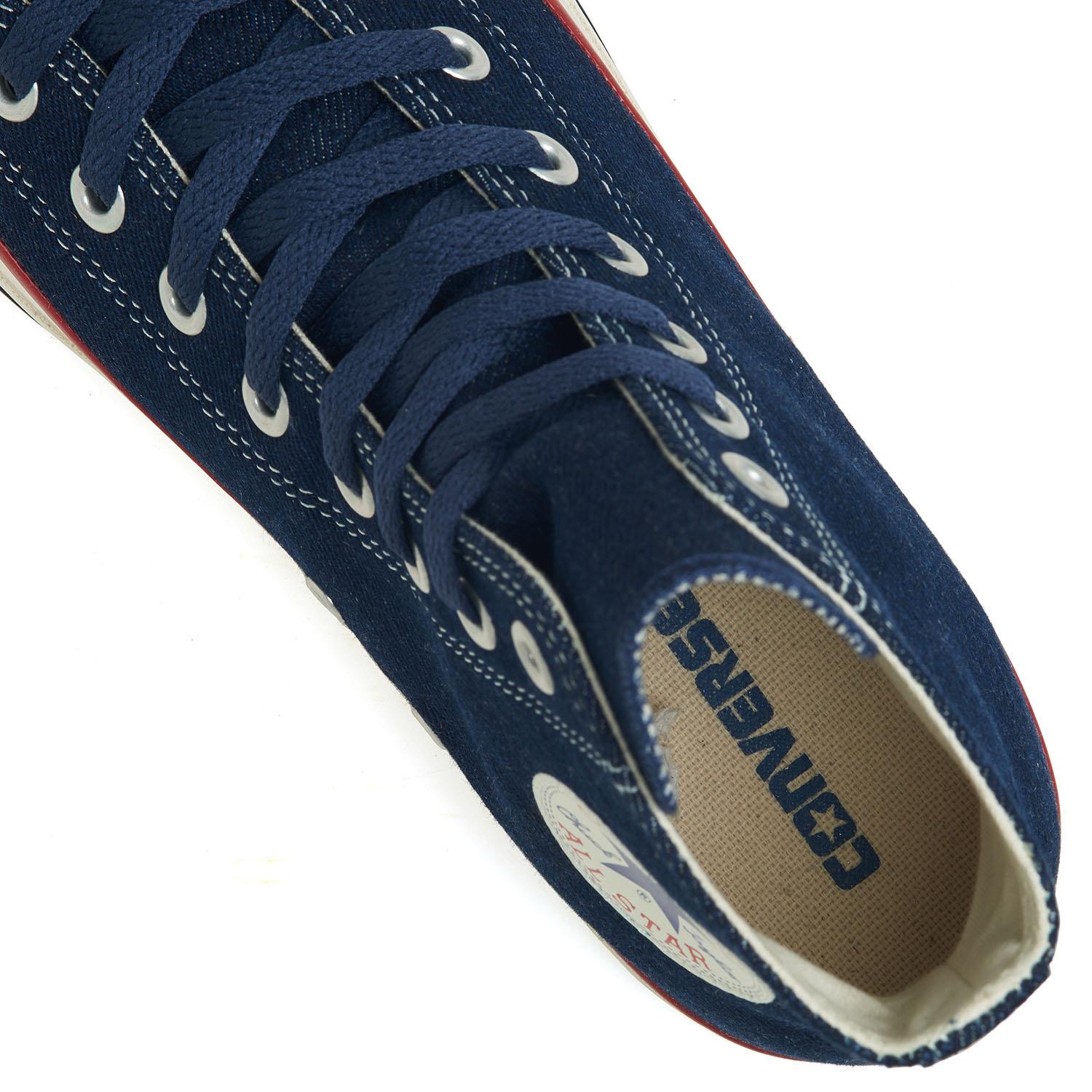 コンバース ハイカット ダークブルー デニム23.5 楽天市場】CONVERSE コンバース ALL STAR DENIM ST HI
