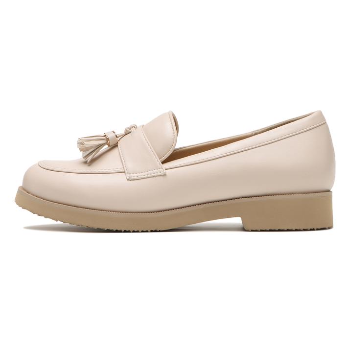 【送料無料】 レディース 【ABC SELECT】 エービーシーセレクト TASSEL LOAFER 3 タッセルローファー 3 W5022 LT.BEIGE M(23.5cm-)