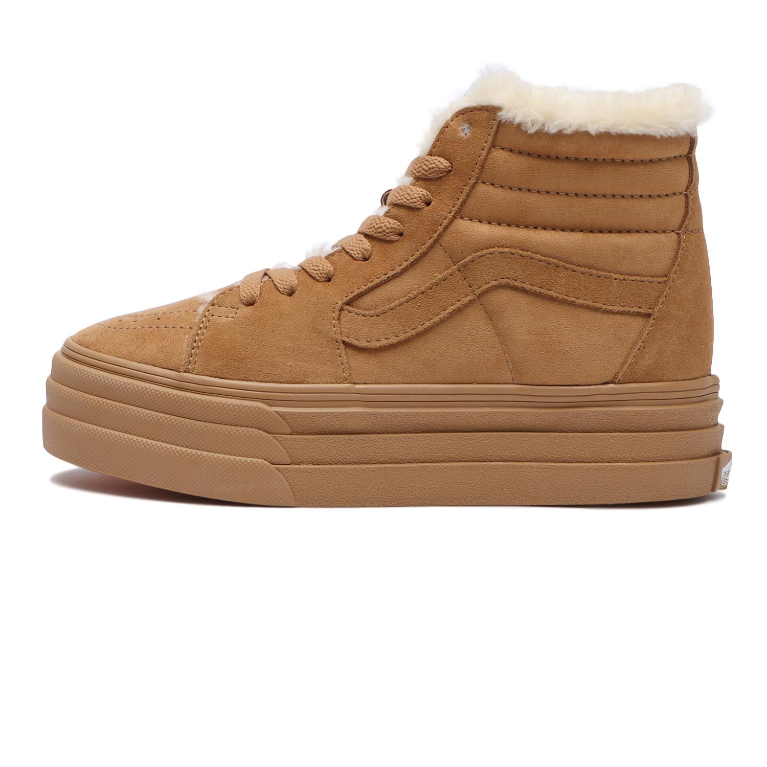 未使用級⭐︎VANS スケートハイボア 3ソール 23cm スニーカー　厚底 VANS】 ヴァンズ SK8-HI B.3SOLE スケートハイボア 3ソール V38CF B