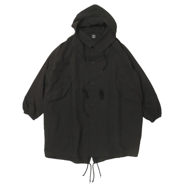 PORTER CLASSIC ウェザー ミリタリーコート ブラック 3