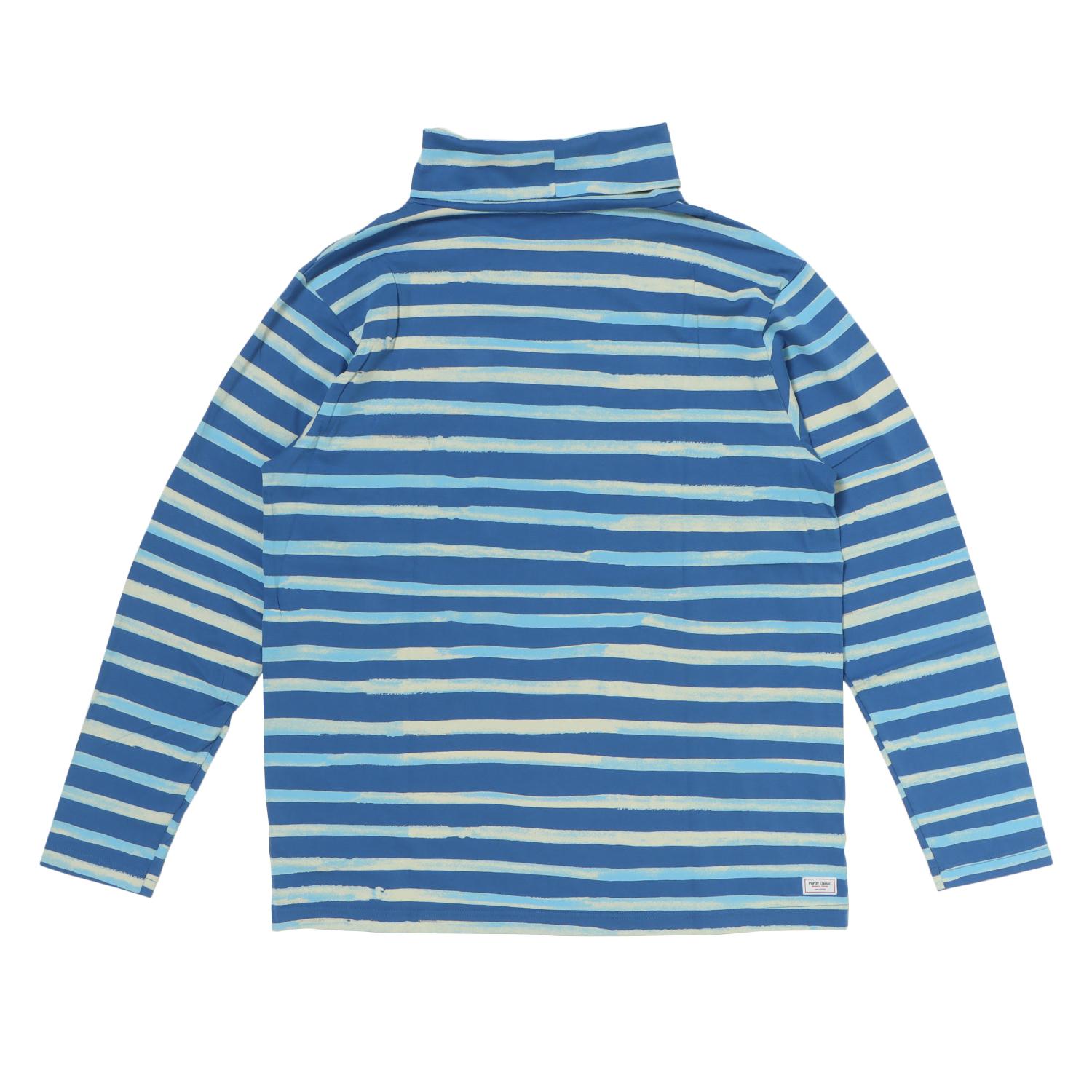  PORTER CLASSIC ARTIST BORDER TURTLENECK画像3