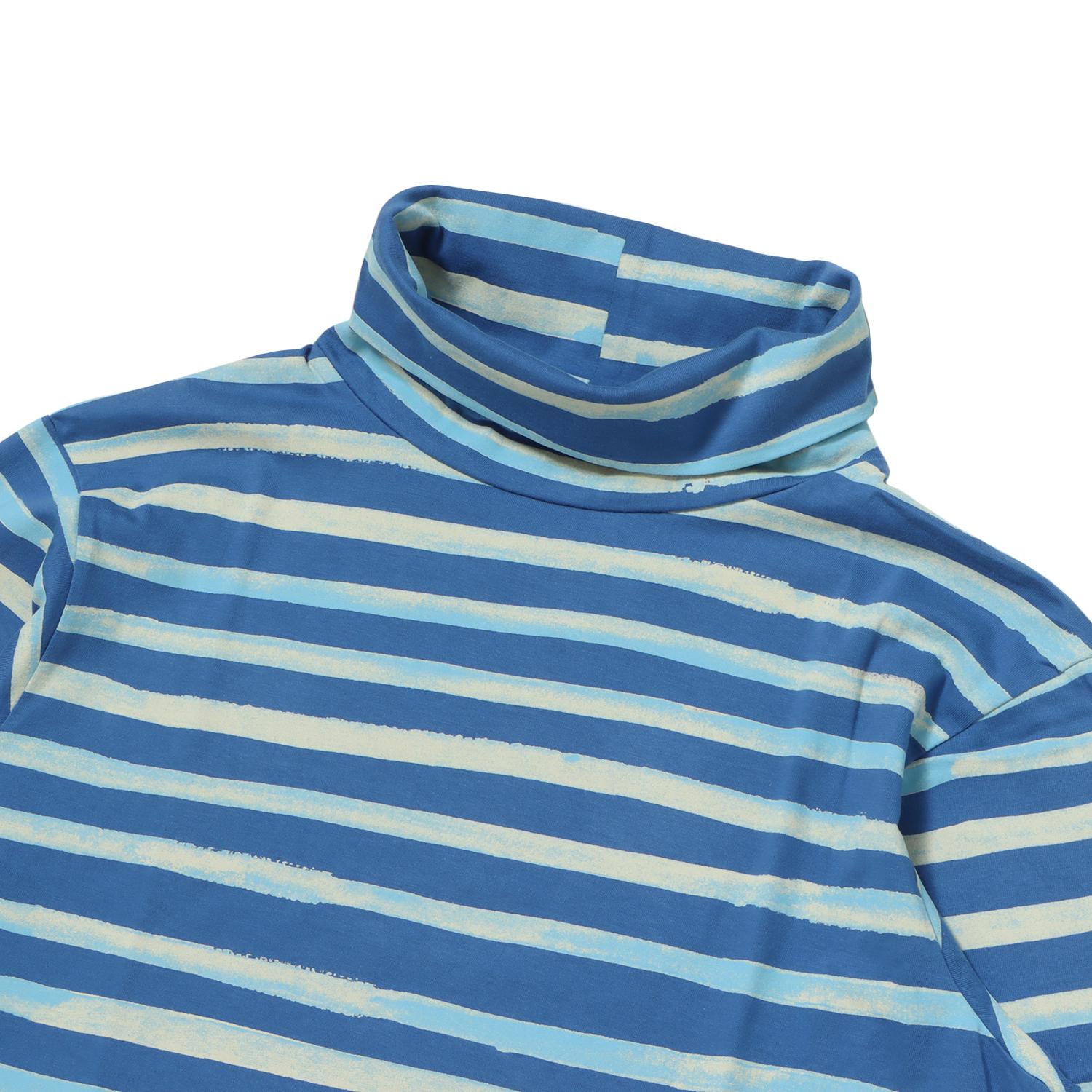  PORTER CLASSIC ARTIST BORDER TURTLENECK画像2