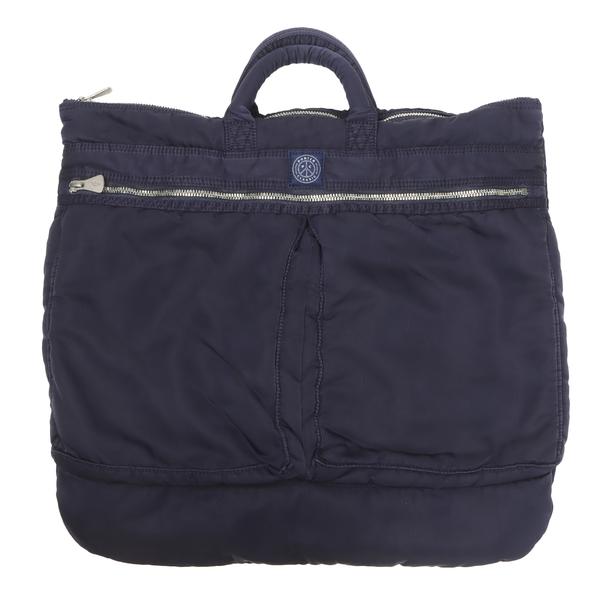 PORTER CLASSIC スーパーナイロン ヘルメットケース L ブルー フリー