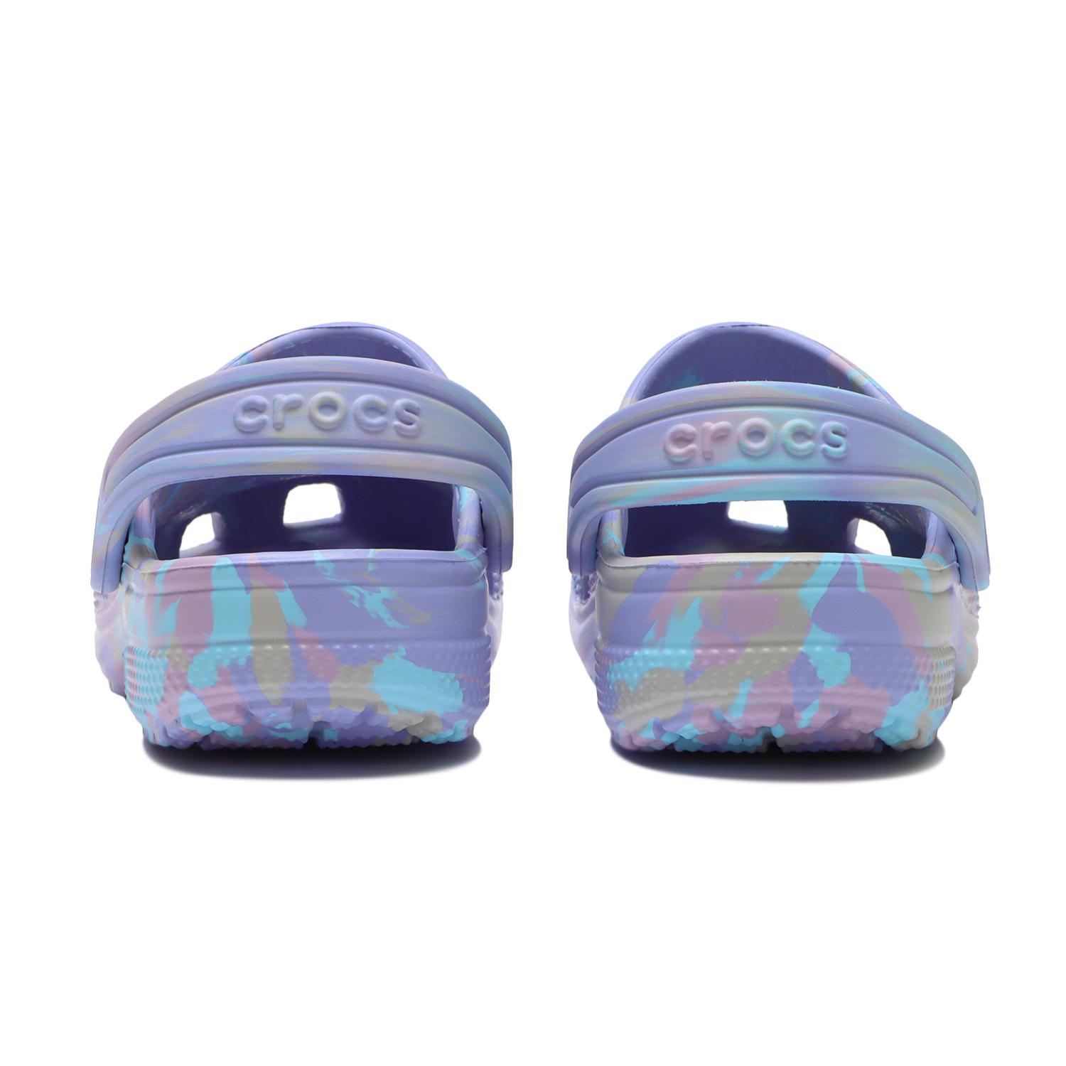 キッズ 【crocs】 クロックス 18-21 CLASSIC MARBLED CLOG K