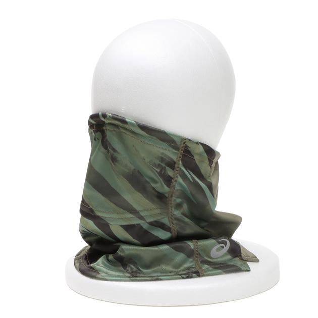 【ASICS】 アシックス RUNNING FACE COVER フェイスカバー 3013A802.300 マントルグリーン ABC