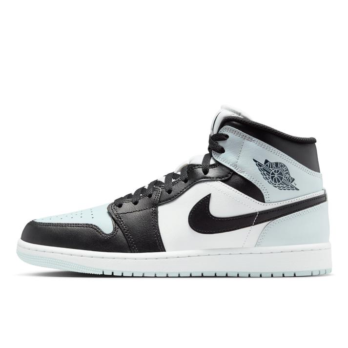 JORDAN BRAND �W���[�_�� 1 MID 002BLACK/SQDRBL