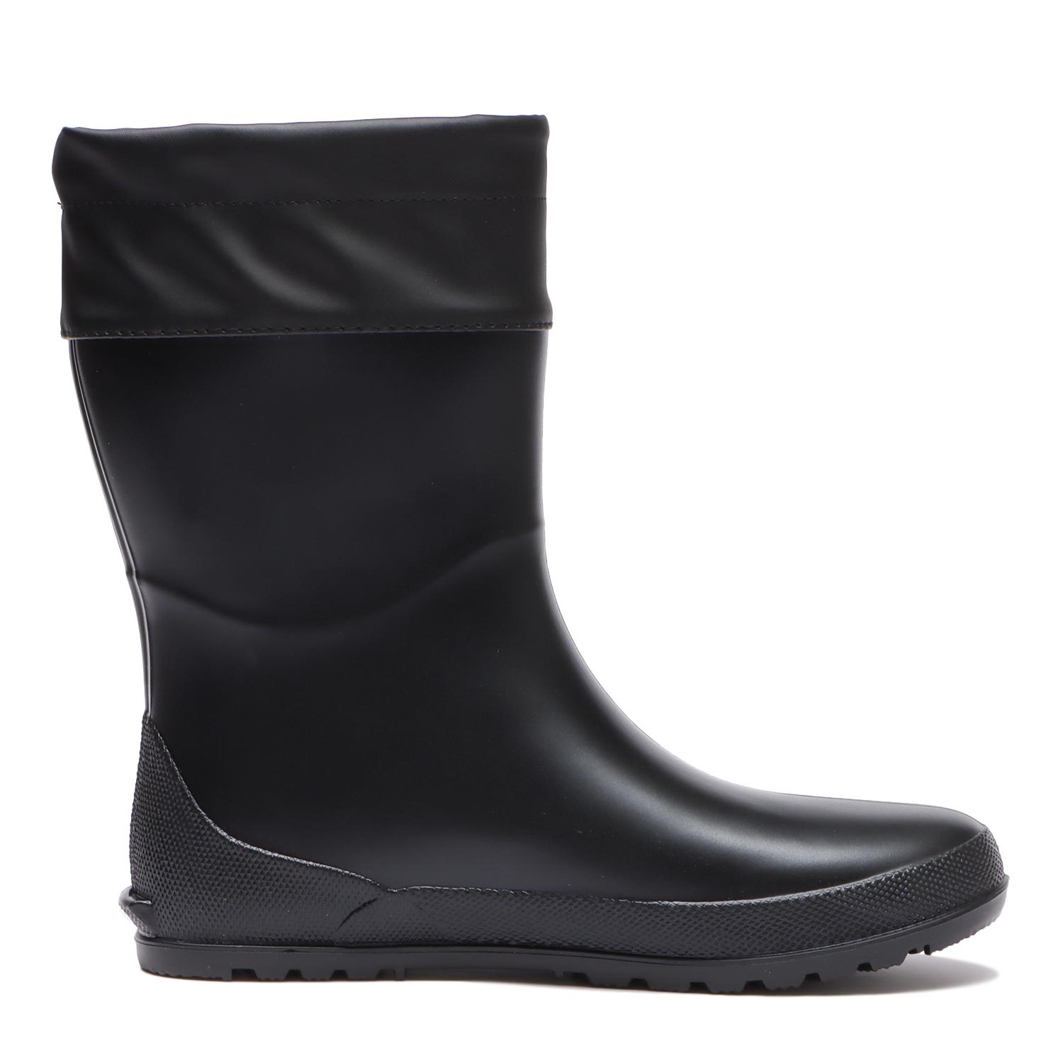 【Hydrogen】middle rain boots ミドル レーン ブーツ ブラック レディース 【ABC SELECT】 エービーシーセレクト MIDDLE RAIN