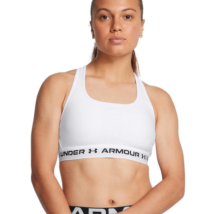 �yUNDER ARMOUR�E�F�A�z �A���_�[�A�[�}�[�E�F�A W CROSSBACK BRA W CROSSBACK BRA 1361034 101WHT/WHT/BLK M