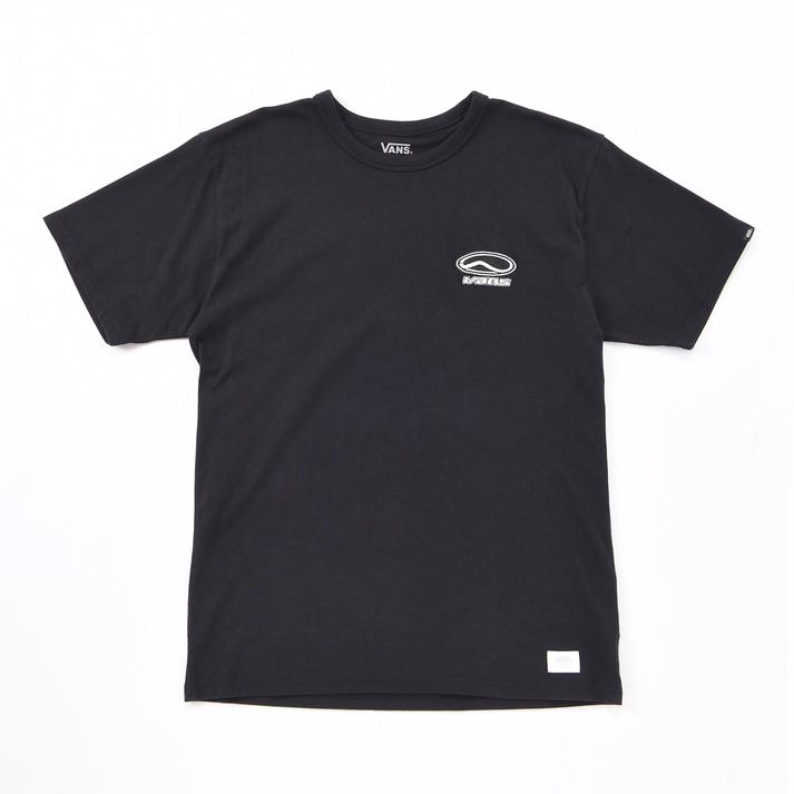 VANS �V���[�g�X���[�u BLACK