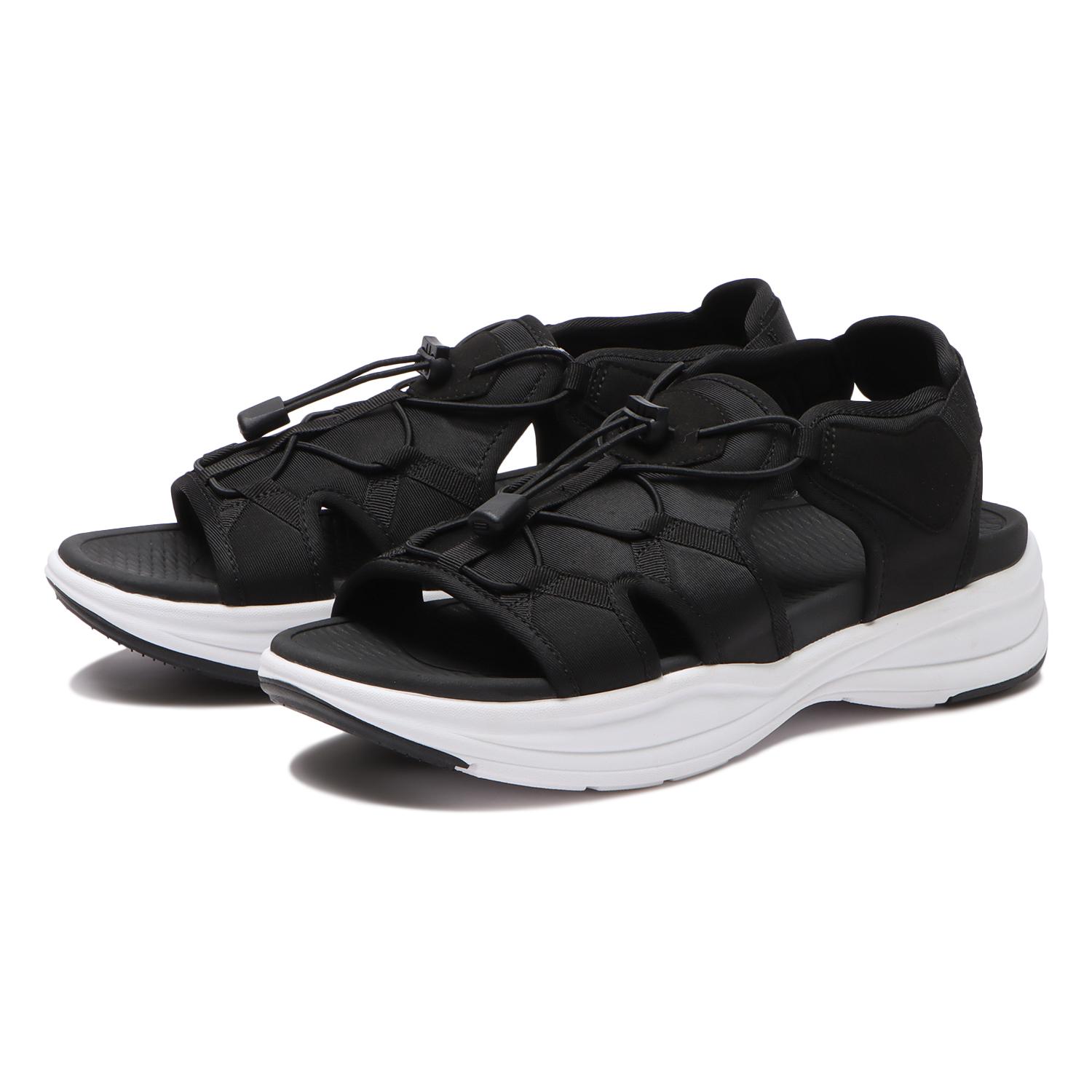 【ABC SELECT】 エービーシーセレクト CODE SANDAL コードサンダル S0125 BLACK/WHITE | ABC ...