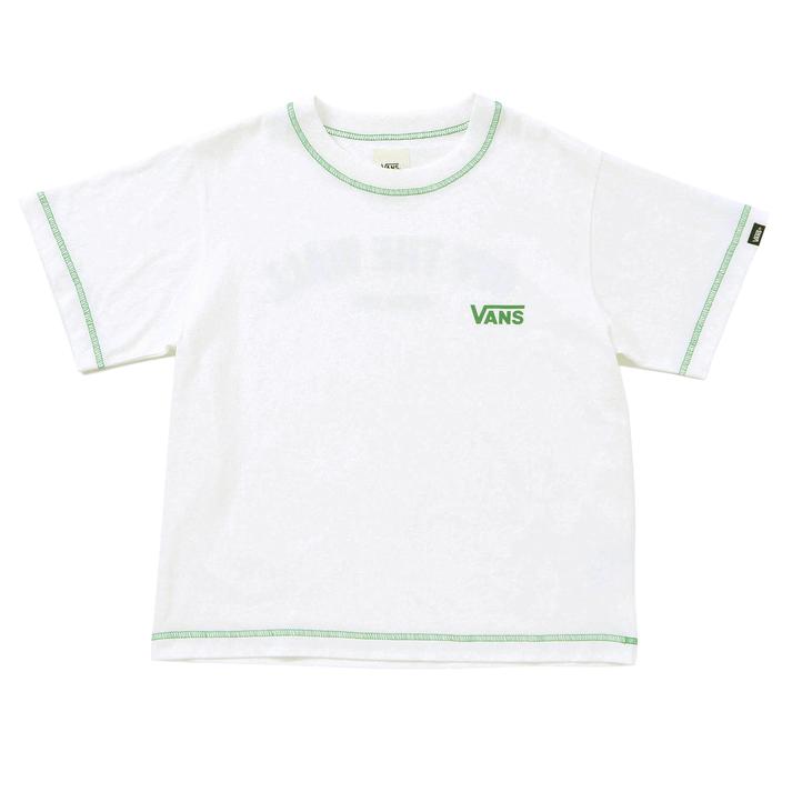 VANS �V���[�g�X���[�u GREEN