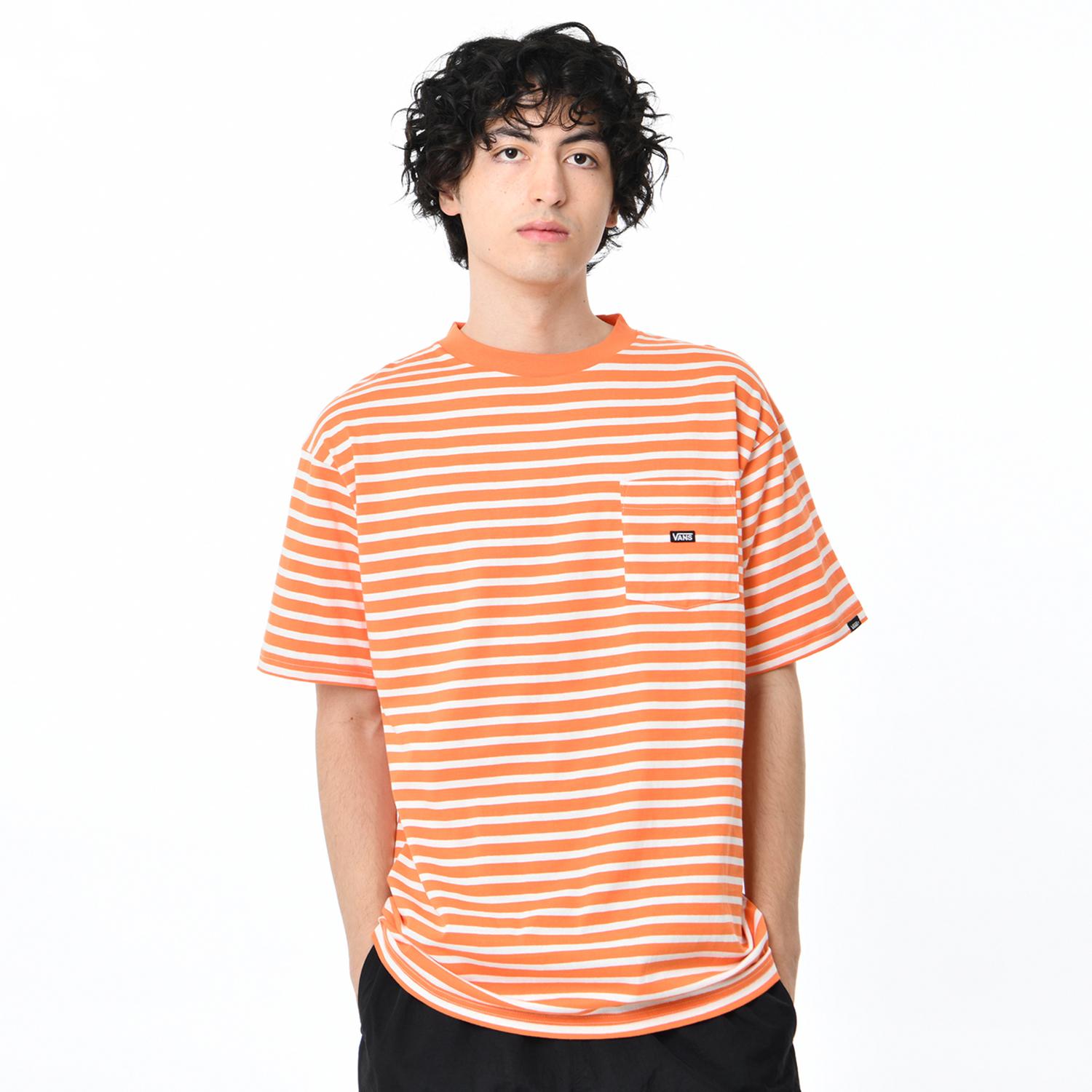 VANS】 ヴァンズ M Border TEE ショートスリーブ 123R1011800