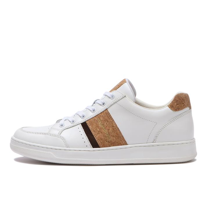 ySTEFANO ROSSIz Xet@mbV ALCE COURT ALCE COURT SR04276CRK WHITE/CORK 39(24.5cm)