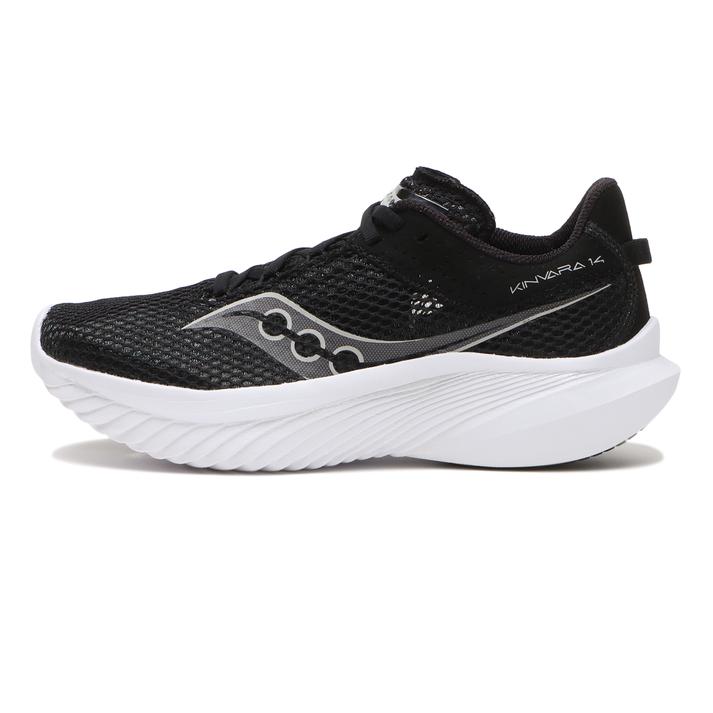 yz fB[X ySAUCONYz TbJj[ WMNS KINVARA 14 EBY Lo 14 S10823-05 BLACK/WHITE 6H(23cm)