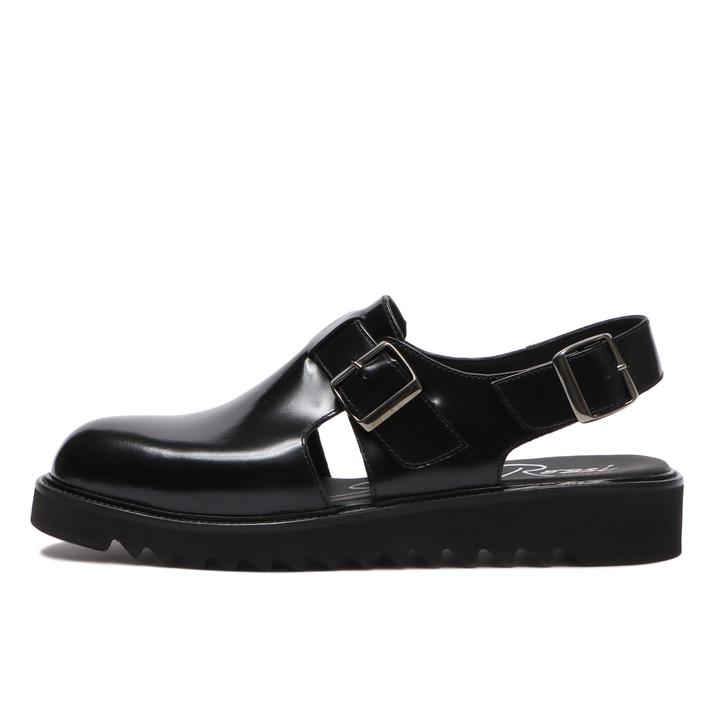 ySTEFANO ROSSIz Xet@mbV SQUALO CLOG XJ[ NbO SR03896 BLACK 39(24.5cm)