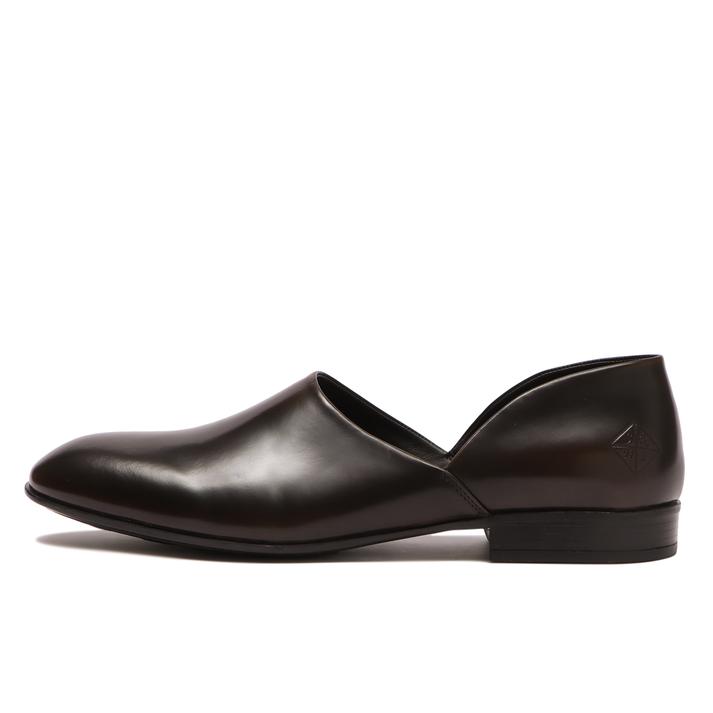 ySTEFANO ROSSIz Xet@mbV CROWE SLIP ON CROWE SLIP ON SR07255 BROWN 39(24.5cm)