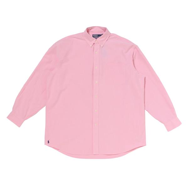 POLO RALPH LAUREN ビッグフィット シャツ ピンク M