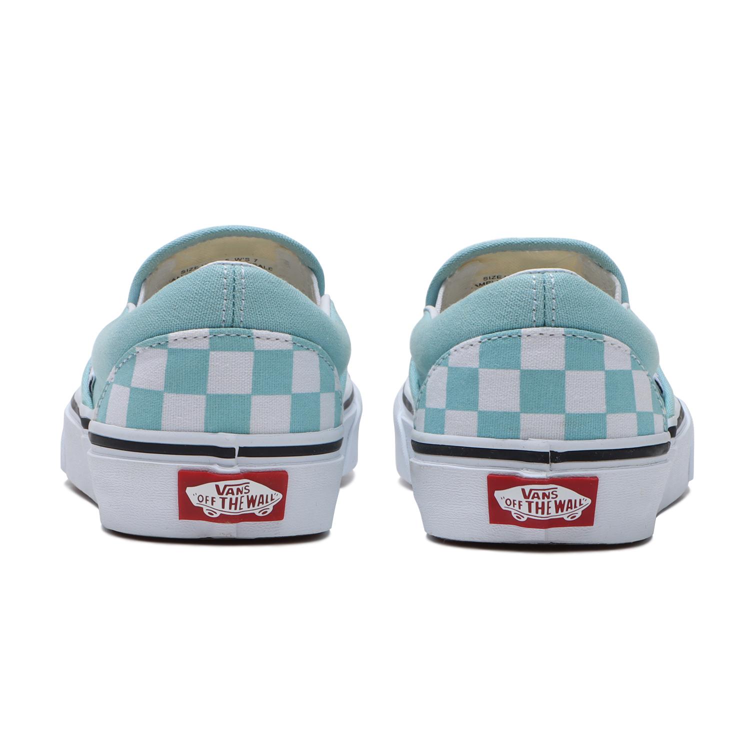 【VANS】 ヴァンズ CLASSIC SLIP-ON CHK TRUE BLUE 国内発送 Vans Slip-On Checkerboard Skate Shoe - True Blue | Journeys