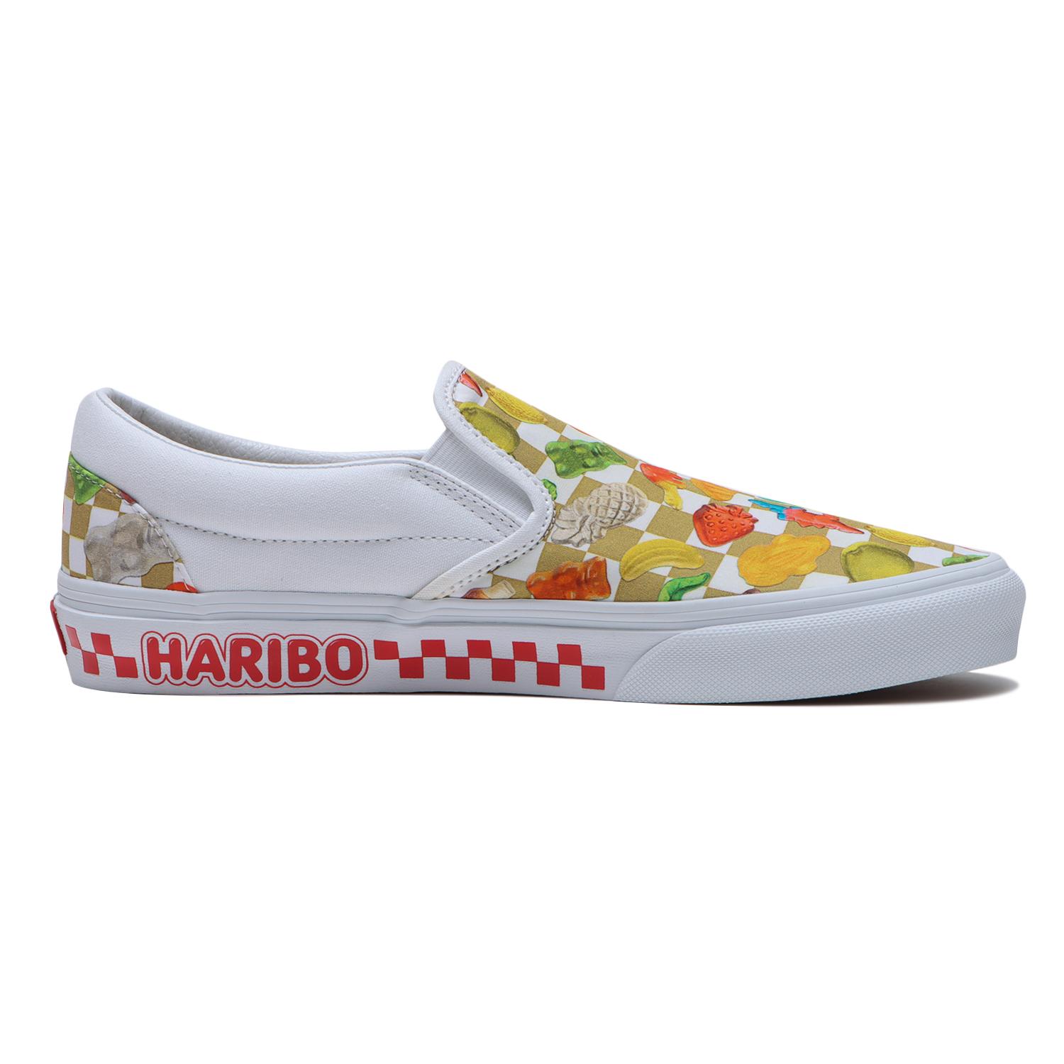 【VANS】☆お洒落スニーカー☆HARIBO CLASSIC SLIP-ON SHOE Vans x Haribo Classic Slip-On Limited Edition Shoes White