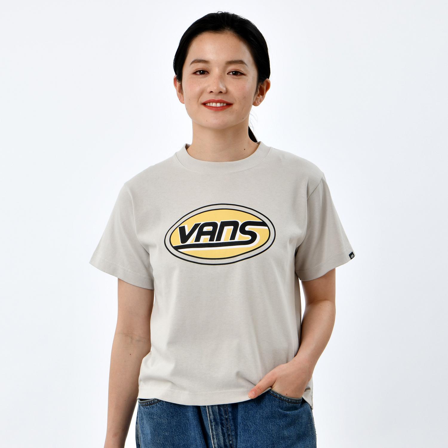 VANS】 ヴァンズ W Oval VANS Logo SSTEE ショートスリーブ 