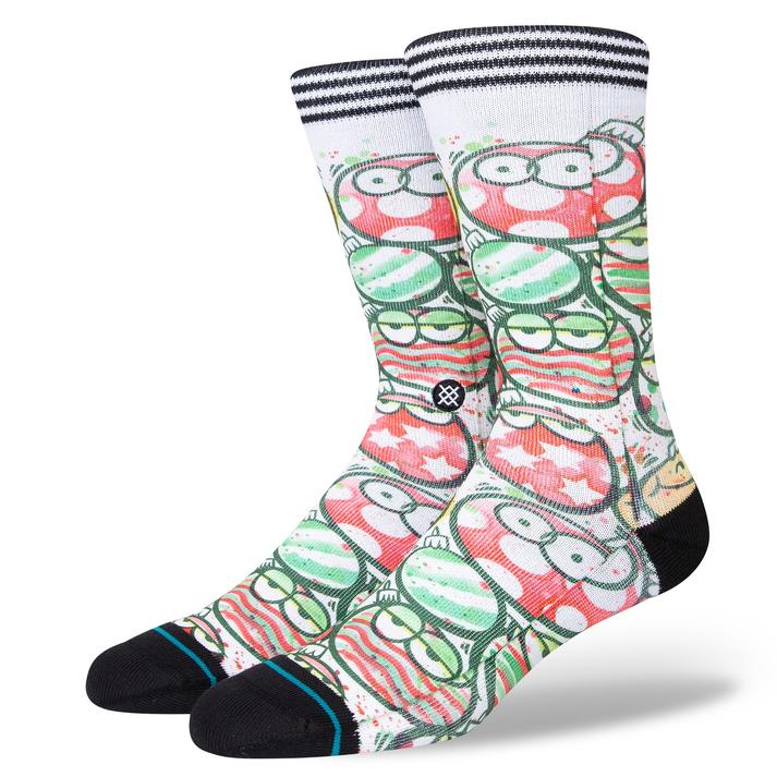 STANCE SOCKS �\�b�N�X WHITE