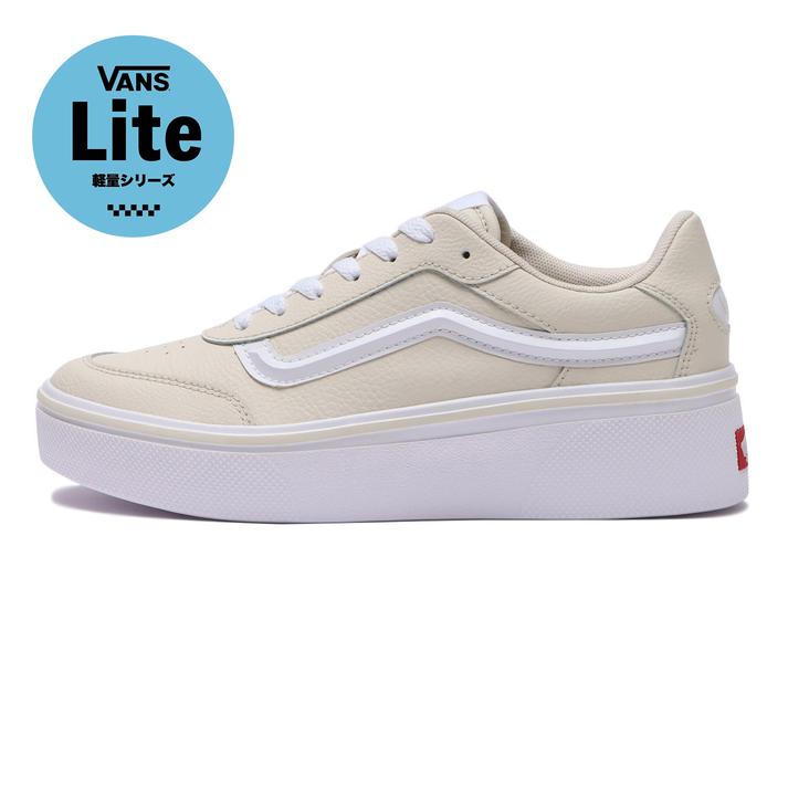yz NEW VANS LITE yVANSz @Y ISSAC CTbN V3942 BEIGE/WHITE 7(25cm)