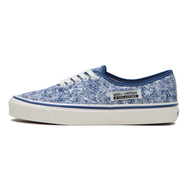 yVANSz @Y AUTHENTIC 44 DX I[ZeBbN44DX VN0A4BVYBLU ACID WASH BLUE 4H(22.5cm)
