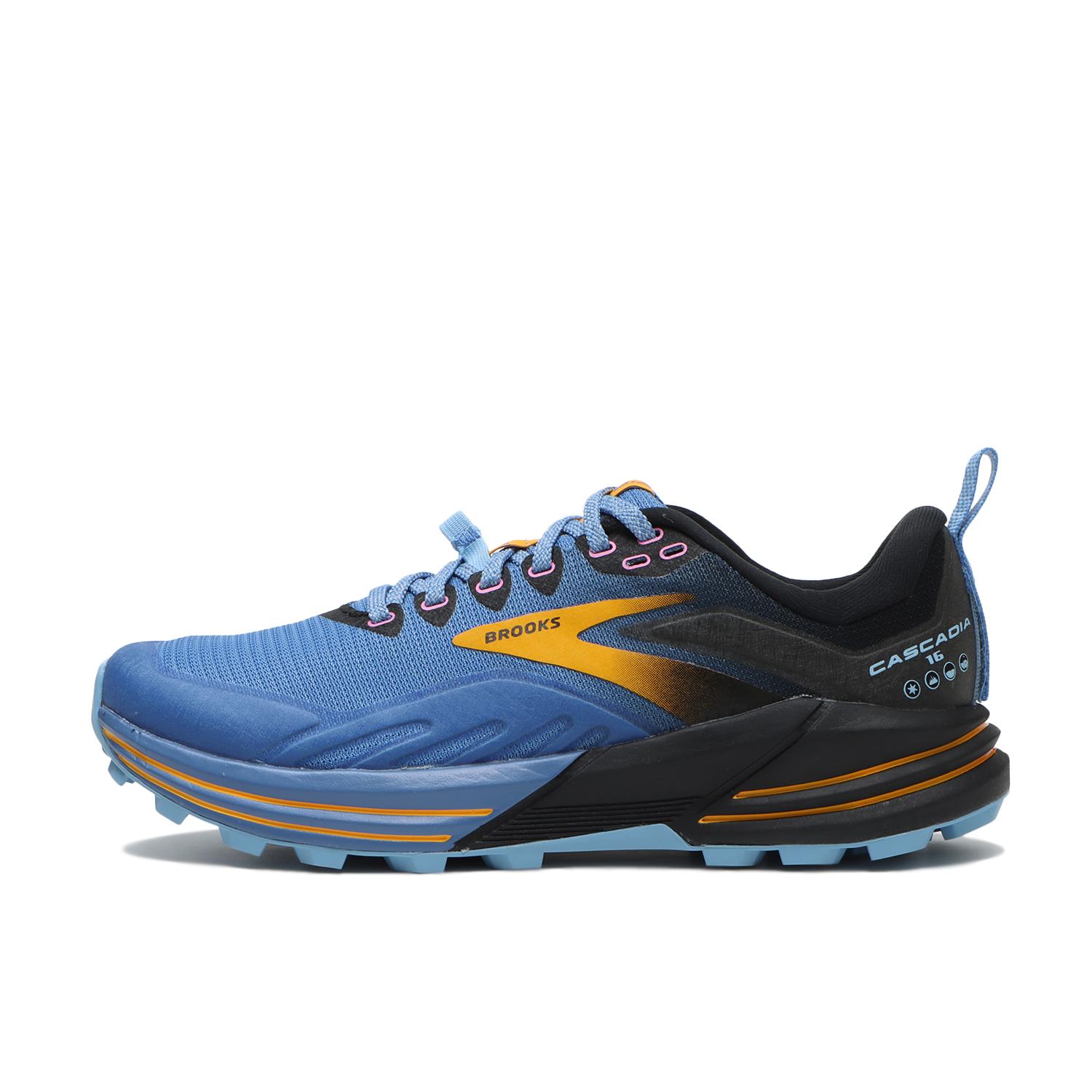 BROOKS】 ブルックス W Cascadia16 Cascadia16 BMW 3632 BLACK/BLUE