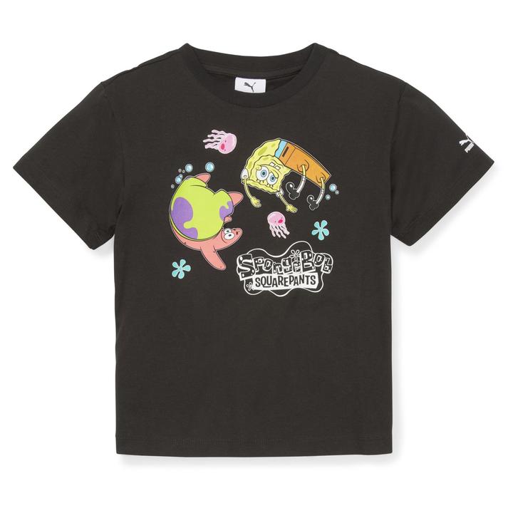 �v�[�} �E�F�A K SPONGEBOB TEE �V���[�g�X���[�u 538675 01BLK